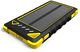 Powerbank PowerNeed Sunen Power Bank 8000mAh z panelem solarnym 0.95W, żółty (S8000Y) 10