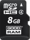 Karta GoodRam microCARD MicroSDHC 8 GB Class 4  (M40A-0080R11) 1