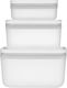 Zwilling Zestaw 3 plast. pojemników ZWILLING Fresh & Save 1