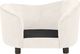 vidaXL Sofa dla psa, kremowa, 69x49x40 cm, pluszowa 5