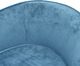 vidaXL Sofa dla psa, turkusowa, 69x49x40 cm, pluszowa 6