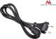 Kabel zasilający Maclean MCTV-810 2-pin 3m ósemka wtyk EU 3