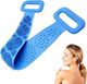 Masażer TopShine MASAŻER Silikonowa Myjka do Pleców Dwustronna niebieska AG672B () - 4488-uniw 1