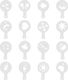 CreativeHome AG514B SZABLONY DO DEKORACJI KAWY WZORY 16 szt 1