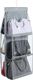 Home Appliances AG17D ORGANIZER WIESZAK NA TOREBKI DAMSKIE SZARY 1