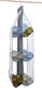 Home Appliances AG17D ORGANIZER WIESZAK NA TOREBKI DAMSKIE SZARY 3