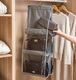 Home Appliances AG17D ORGANIZER WIESZAK NA TOREBKI DAMSKIE SZARY 4