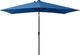 vidaXL Parasol z lampkami LED, na stalowym słupku, niebieski, 2x3 m 5