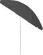vidaXL Parasol plażowy, antracytowy 3