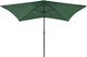 vidaXL Parasol z lampkami LED, na stalowym słupku, zielony, 2x3 m 3