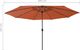vidaXL Parasol ogrodowy z LED i metalowym słupkiem, 400 cm, terakota 7