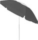 vidaXL Parasol plażowy, antracytowy, 240 cm 2