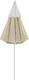 vidaXL Parasol plażowy, piaskowy żółty, 300 cm 5