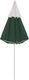 vidaXL Parasol plażowy, zielony, 300 cm 6