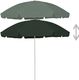 vidaXL Parasol plażowy, zielony, 300 cm 3
