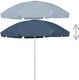vidaXL Parasol plażowy, niebieski, 300 cm 3