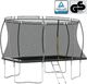 Trampolina ogrodowa vidaXL 92947 z siatką zewnętrzną 335 x 244 cm 1