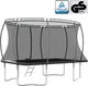Trampolina ogrodowa vidaXL 92947 z siatką zewnętrzną 335 x 244 cm 4