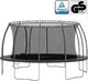 Trampolina ogrodowa vidaXL 92953 z siatką wewnętrzną 16 FT 487 cm 4