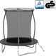 Trampolina ogrodowa vidaXL 92948 z siatką wewnętrzną 6 FT 183 cm 3
