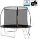 Trampolina ogrodowa vidaXL 92950 z siatką wewnętrzną 10 FT 305 cm 1