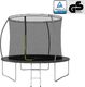 Trampolina ogrodowa vidaXL 92950 z siatką wewnętrzną 10 FT 305 cm 2