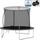 Trampolina ogrodowa vidaXL 92950 z siatką wewnętrzną 10 FT 305 cm 4