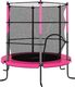Trampolina ogrodowa vidaXL 92955 z siatką wewnętrzną 4.5 FT 140 cm 1