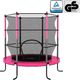 Trampolina ogrodowa vidaXL 92955 z siatką wewnętrzną 4.5 FT 140 cm 2