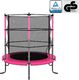 Trampolina ogrodowa vidaXL 92955 z siatką wewnętrzną 4.5 FT 140 cm 3