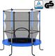 Trampolina ogrodowa vidaXL 92954 z siatką wewnętrzną 4.5 FT 140 cm 2