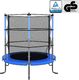 Trampolina ogrodowa vidaXL 92954 z siatką wewnętrzną 4.5 FT 140 cm 3