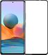 Szkło Hartowane 5D XIAOMI REDMI NOTE 10 PRO Full Glue czarne 1