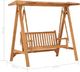 Elior Drewniana huśtawka ogrodowa - Gepetto 9
