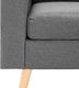 Elior 2-osobowa jasnoszara sofa - Eroa 2Q 6