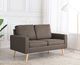 Elior 2-osobowa sofa taupe - Eroa 2Q 3