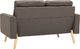 Elior 2-osobowa sofa taupe - Eroa 2Q 6
