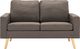 Elior 2-osobowa sofa taupe - Eroa 2Q 7