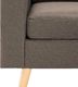 Elior 2-osobowa sofa taupe - Eroa 2Q 8