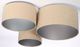 Lampa sufitowa Lumes Beżowo-srebrna okrągła plafoniada - EXX31-Tyrso 2
