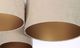 Lampa sufitowa Lumes Beżowo-złota plafoniada w stylu glamour- EXX31-Tyrso 3