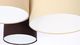 Lampa sufitowa Lumes Trójkolorowy plafon z białym wnętrzem abażura - EXX34-Talles 3