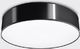Lampa sufitowa Lumes Czarny okrągły plafon sufitowy - EXX215-Arens 4
