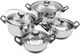 Tadar Komplet zestaw garnków INOX Tadar Alaska 8 el. 10
