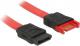 Delock SATA - SATA, 0.3m, Czerwony (83953) 1