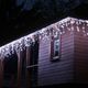 JoyLight Girlanda 600LED zimna biała 15m sople zwisające IP44 2