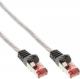 InLine Patchcord S/FTP, PiMF, Cat.6, PVC, przeźroczysty 0.3m (76433T) 1