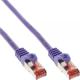 InLine Patchcord S/FTP, PiMF, Cat.6, PVC, fioletowy 20m (76420P) 1