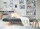 Shumee Sofa rozkładana ciemnoszara INGARO 1