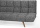 Shumee Sofa rozkładana ciemnoszara INGARO 5